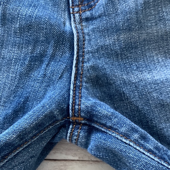 J Brand Maria High Waisted Diversion Destruct Distressed Raw Hem Skinny Jeans - Picture 9 of 16